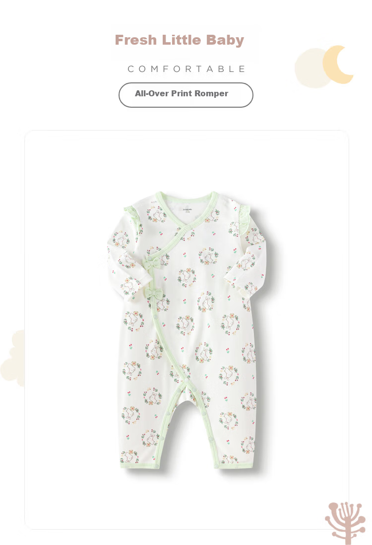 Balabala Baby Romper Newborn Jumpsuit Crawling Suit 2025 [Mall Same Style] 200125133205 1