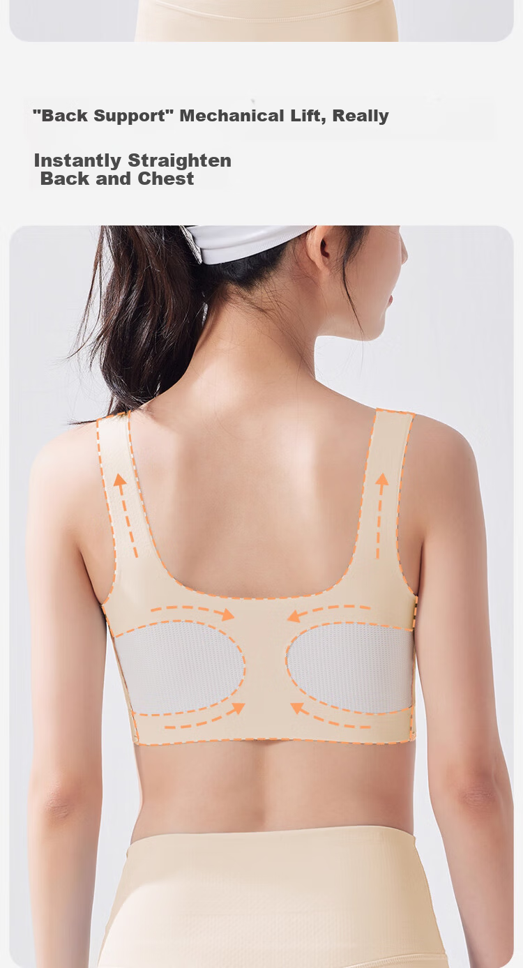 GUJIN 2-Pack Girls' Developmental Shaping Bras Teen Sports Vests for Middle and High School Students 5