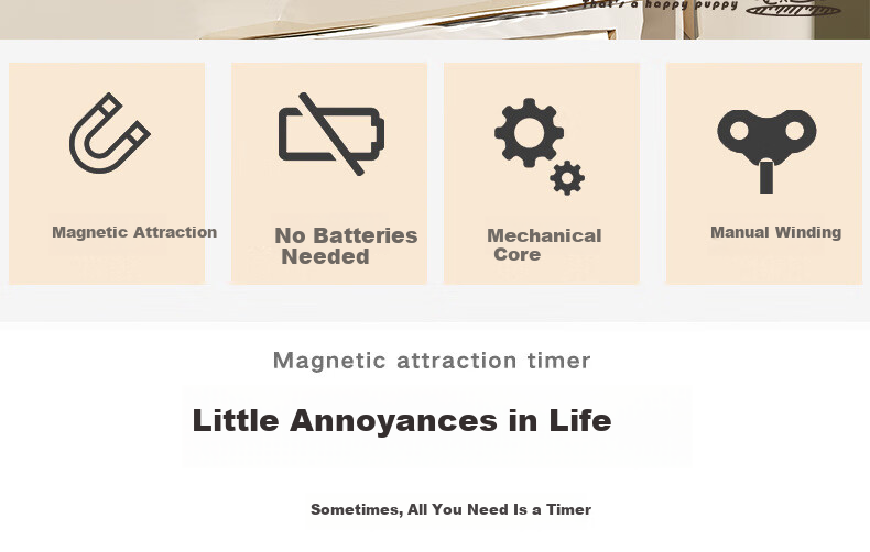 40,000 Kilometer Timer Kitchen Timer Time Manager Study Reminder Multifunctional Mechanical Countdown Timer 2