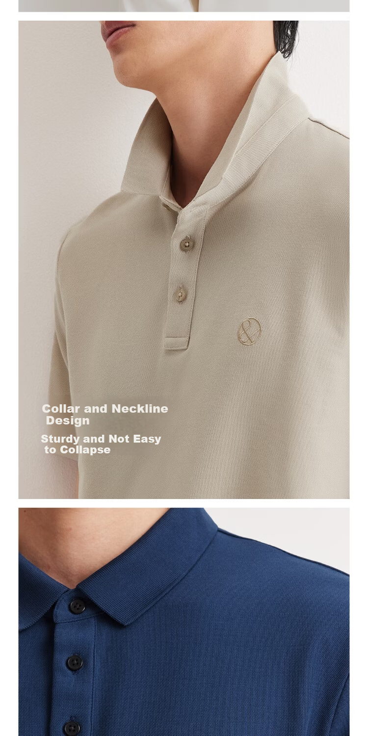 JACK&JONES Men's Polo Shirt Cool Touch Simple Embroidery Slim Fit Multi-Color Short Sleeve Collared Top 226106018 10