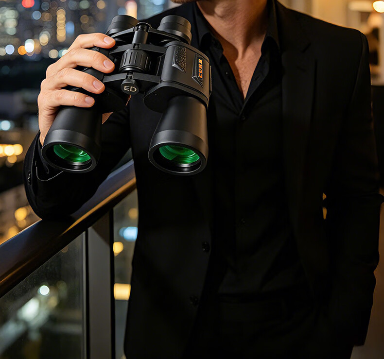 Jiapu High-Power Military-Grade HD Night Vision Professional Adult 8000 Binoculars Zoomable Smartphone Compatible Kilometer Range 19