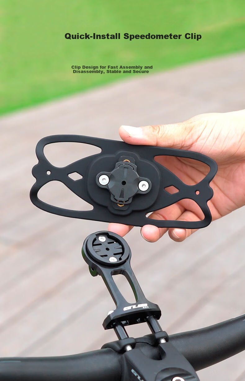 GUB Road Bike Silicone Phone Holder Stable Shockproof Anti-Drop Strap Mount P13 4