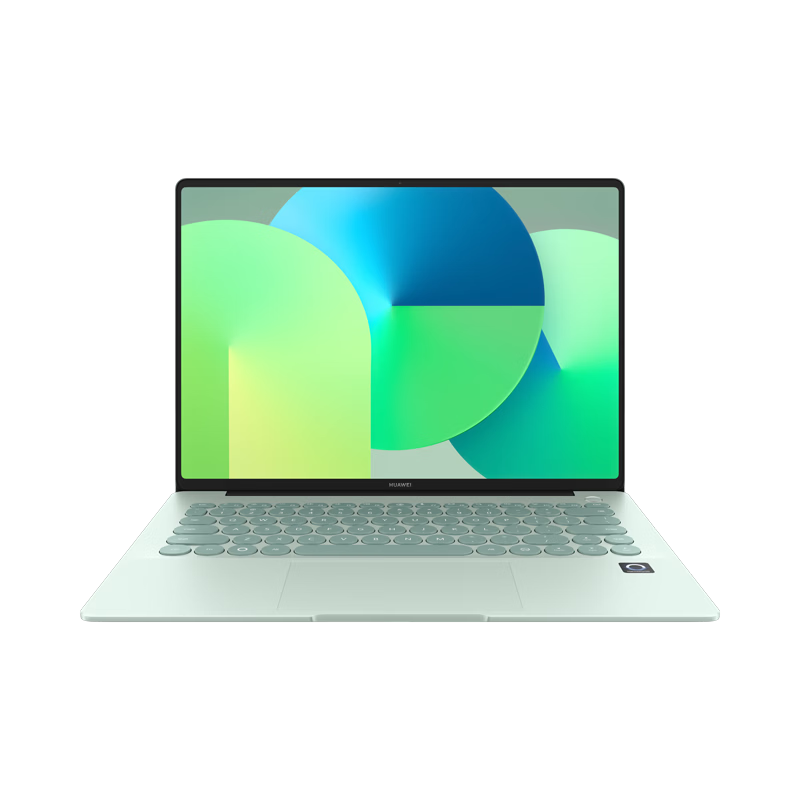 Huawei MateBook 14 HarmonyOS Edition Laptop National Subsidy 2.8K OLED Touchscreen HarmonyOS AI 32GB 1TB Wild Green Round Keyboard