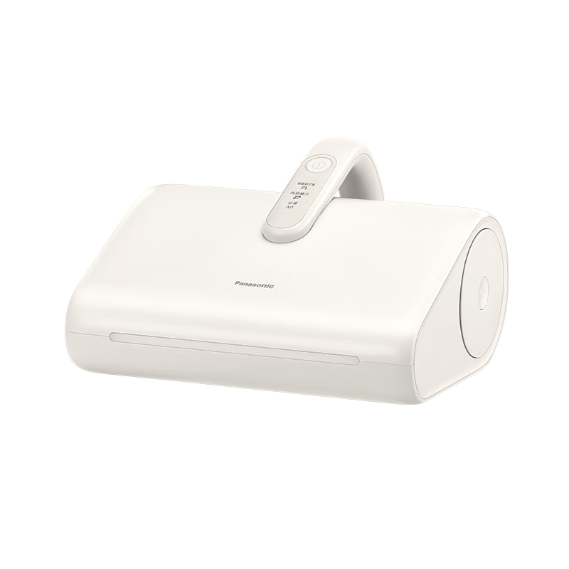 Panasonic [New Product Launch] Disposable Dust Bag, Self-Cleaning Mite Remover, Home Bed Vacuum Cleaner for Cat Hair, UV Sterilization, Hot Air Dehumidification DC15Pro-M200