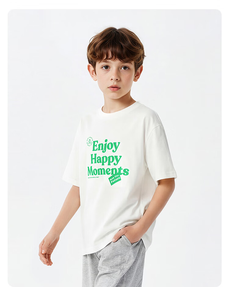 Balabala [balaOne] Kids Short Sleeve T-Shirt 2026 Boys Girls Summer Quick-Dry Skin-Friendly Trendy 208226117209 5