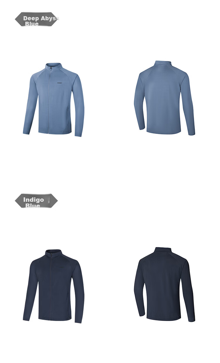 361° Men's Sunscreen Jacket Spring Summer UPF50+ Sports Outdoor Stand Collar Cooling Windbreaker 652624613-1 34