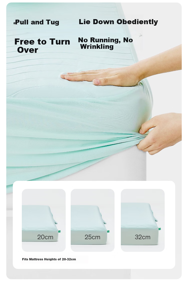 Tangdao Guagua Cooling Mattress Cover Washable 1.8m Air Conditioning Cooling Pad Baby Ice Silk Double Cooling Mat 12