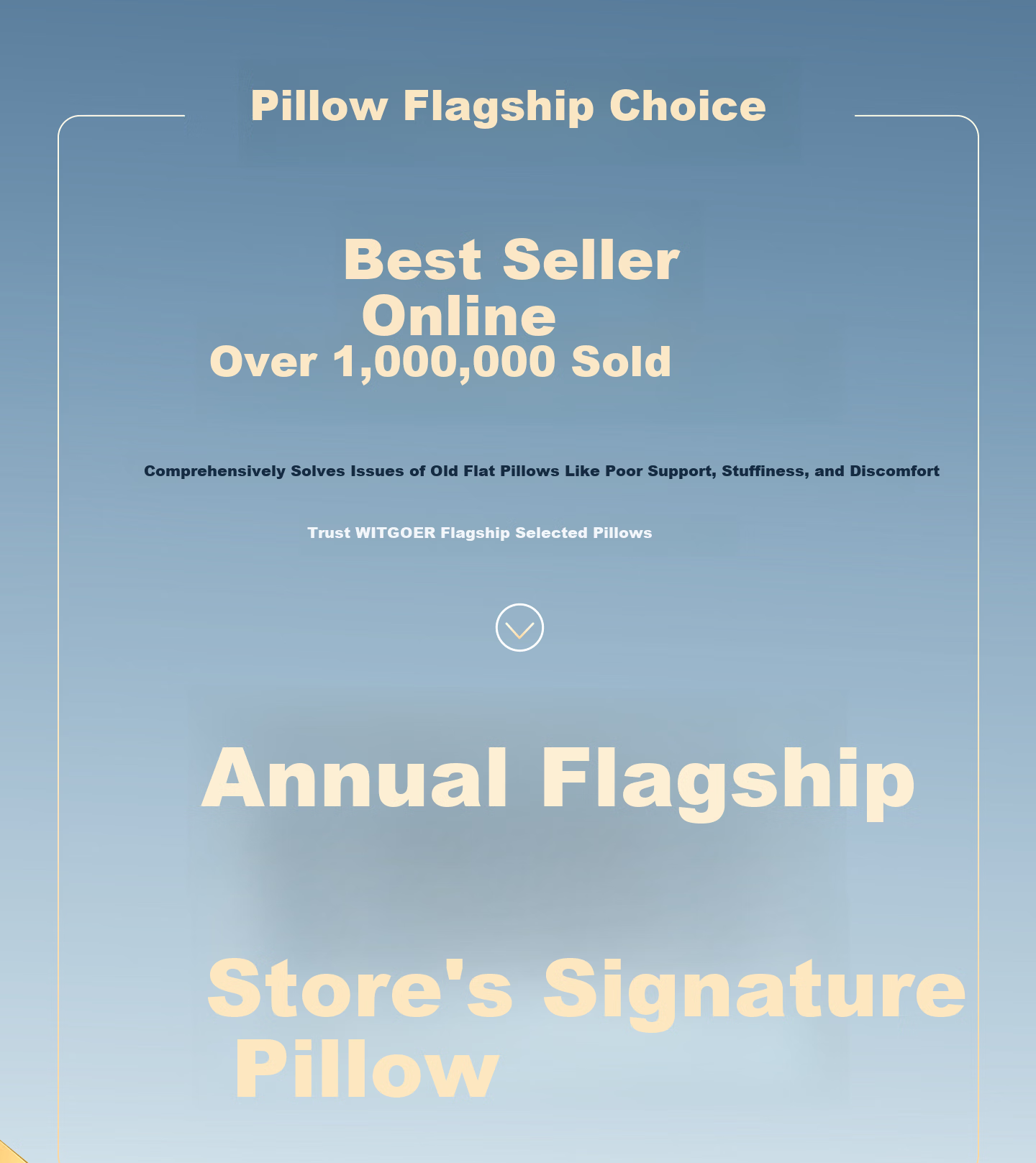 Zhiguozhe [Class A Maternal and Infant Grade] Memory Foam Neck Support Pillow Cervical Pillow Deep Sleep Special Adult Student Extra Large Size 3