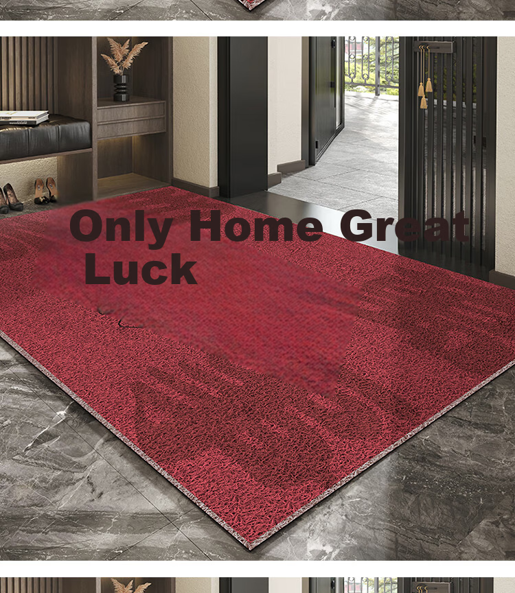 Bodisi Entrance Door Mat Non-slip Easy-to-Clean Cuttable Coir Floor Mat 90x60CM 15