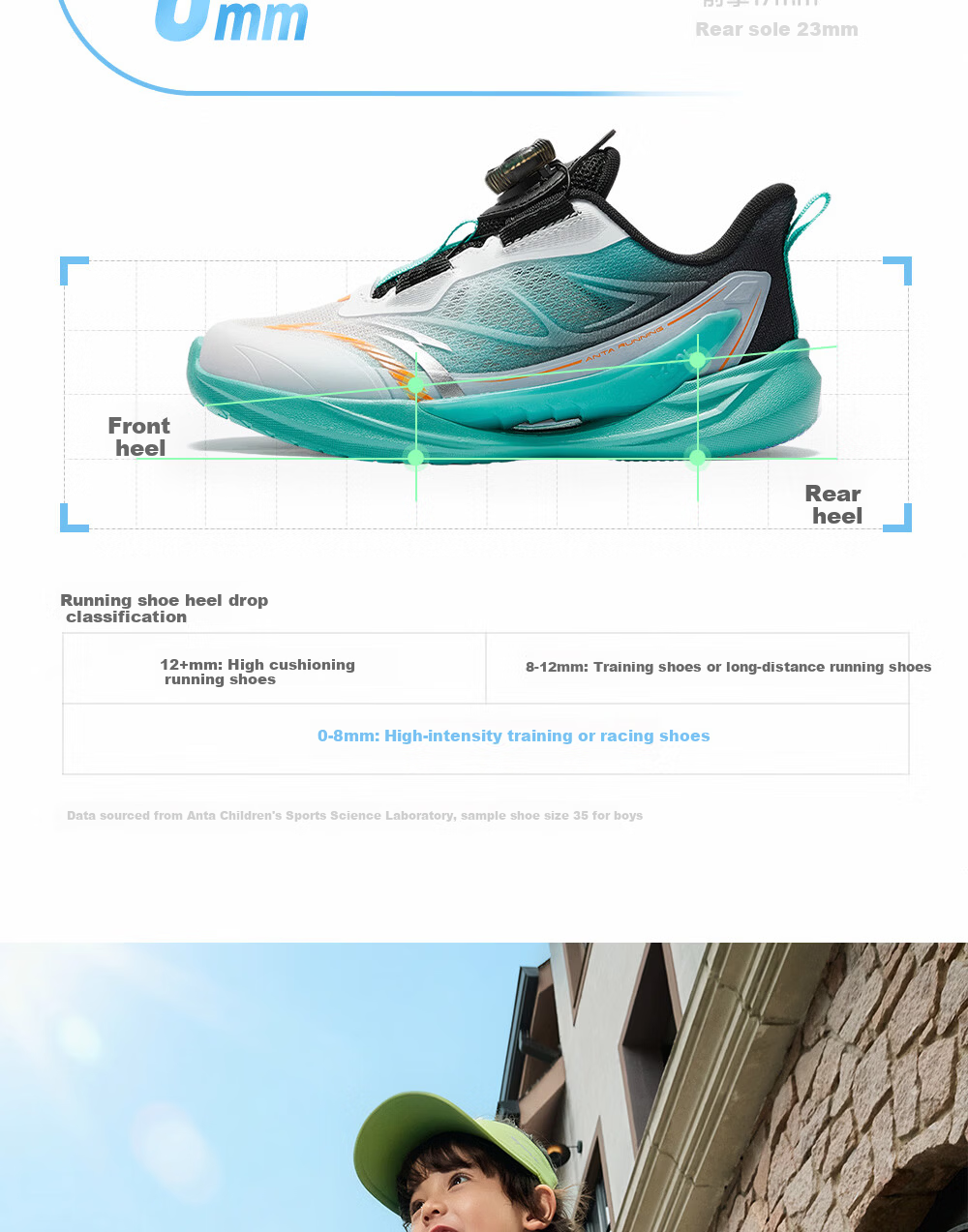 Anta Kids Wind-Resistant Running Shoes 2026 Summer Breathable Mesh Boys Sports Running Shoes A12629967 11