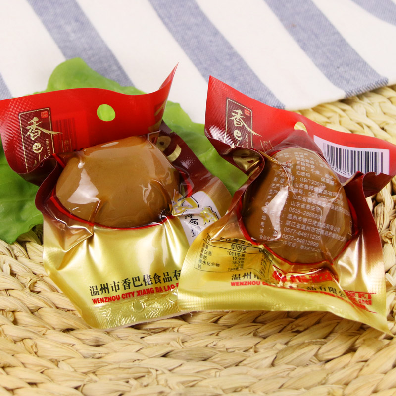 香巴佬经典卤蛋30g*10枚 浙江老字号 休闲零食即食方便速食鸡蛋