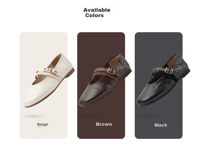 Bata Twin Secret Mary Jane Shoes for Women 2026 Spring Casual Lambskin Soft Sole Flats AUO15AQ6 3