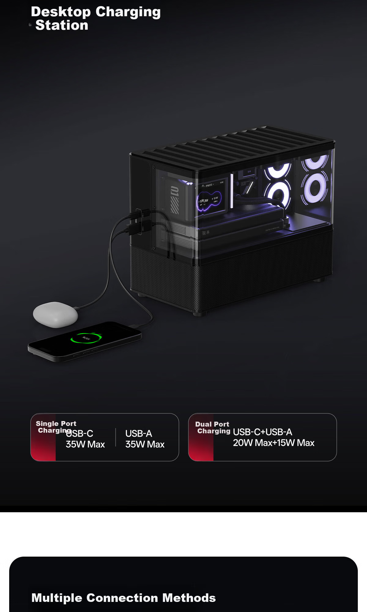 EDIFIER NEW CYBER All-in-One Desktop Bluetooth Speaker Seaview Room Audio High-Fidelity Computer Speaker Home Art Speaker Aurora White 11