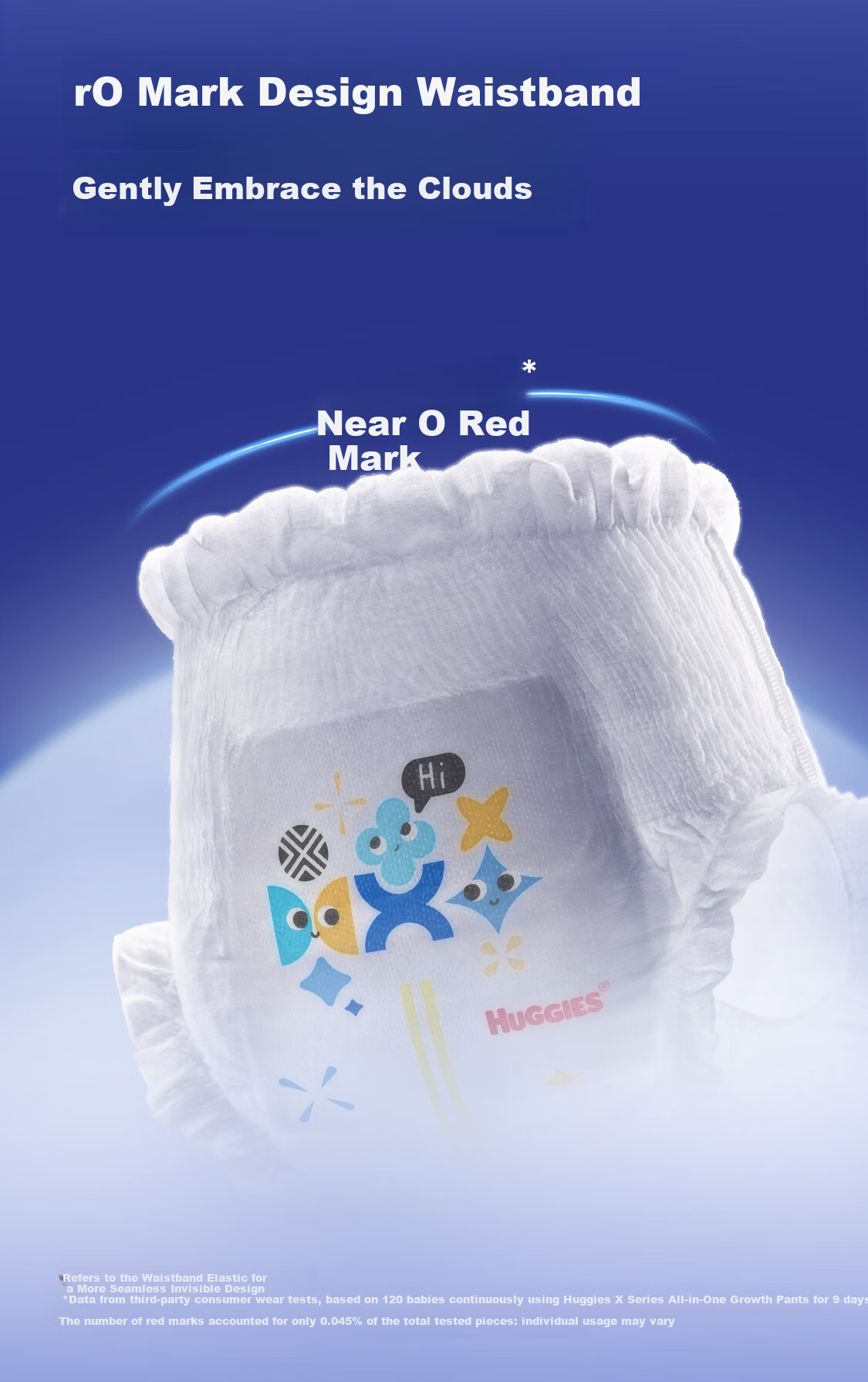 Huggies X Series All-in-One Pants MINI Pack L13 (9-14kg) [First Antibacterial Version] 10