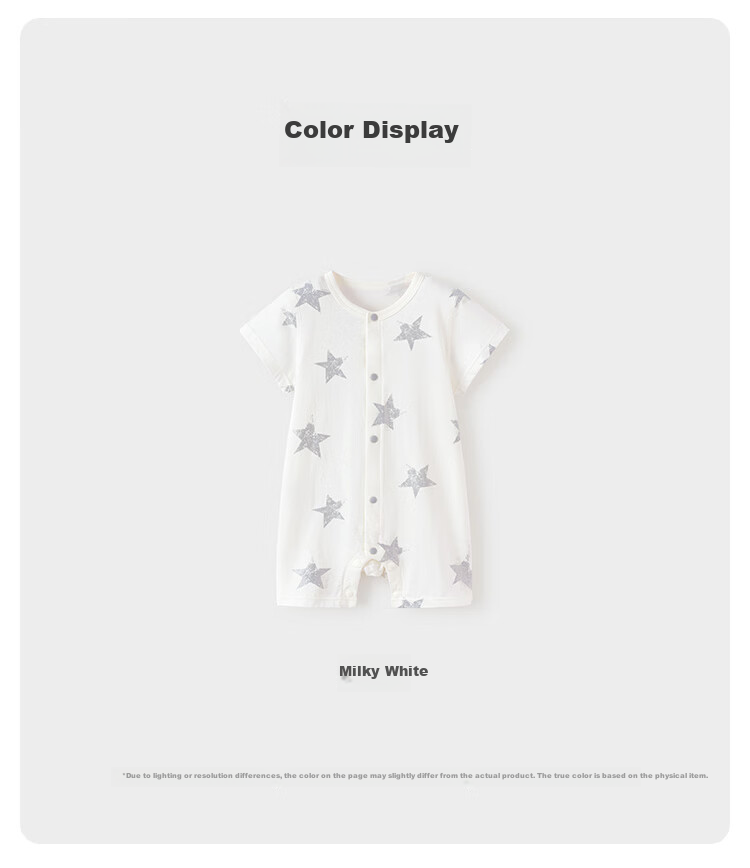 Babylove Anxinrou Baby Romper Summer Thin Cotton Short Sleeve Breathable Jumpsuit Crawling Suit 4