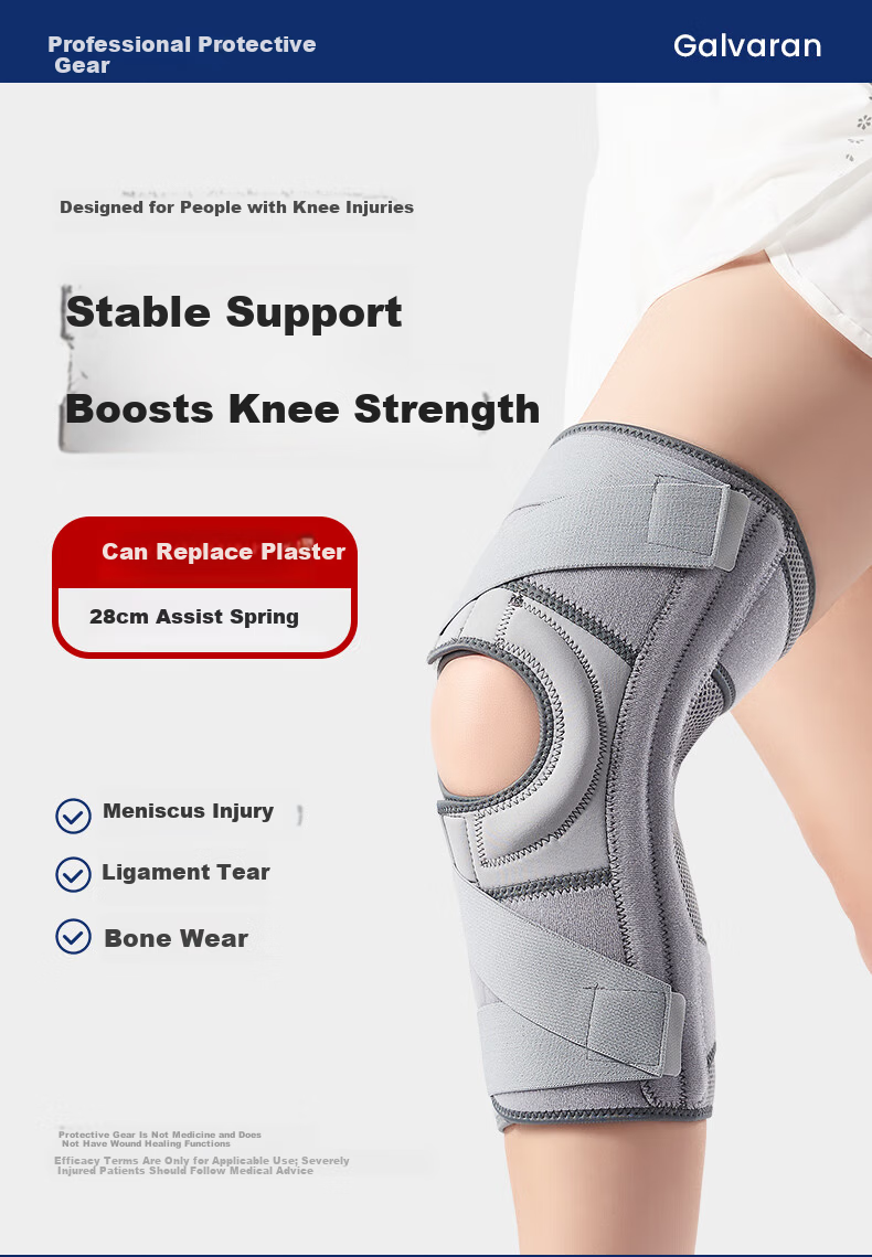 GALVARAN Knee Brace for Meniscus Injury, Sports Post-Surgery Support, Patella And Knee Joint Fixation Protector for Men And Wome 7