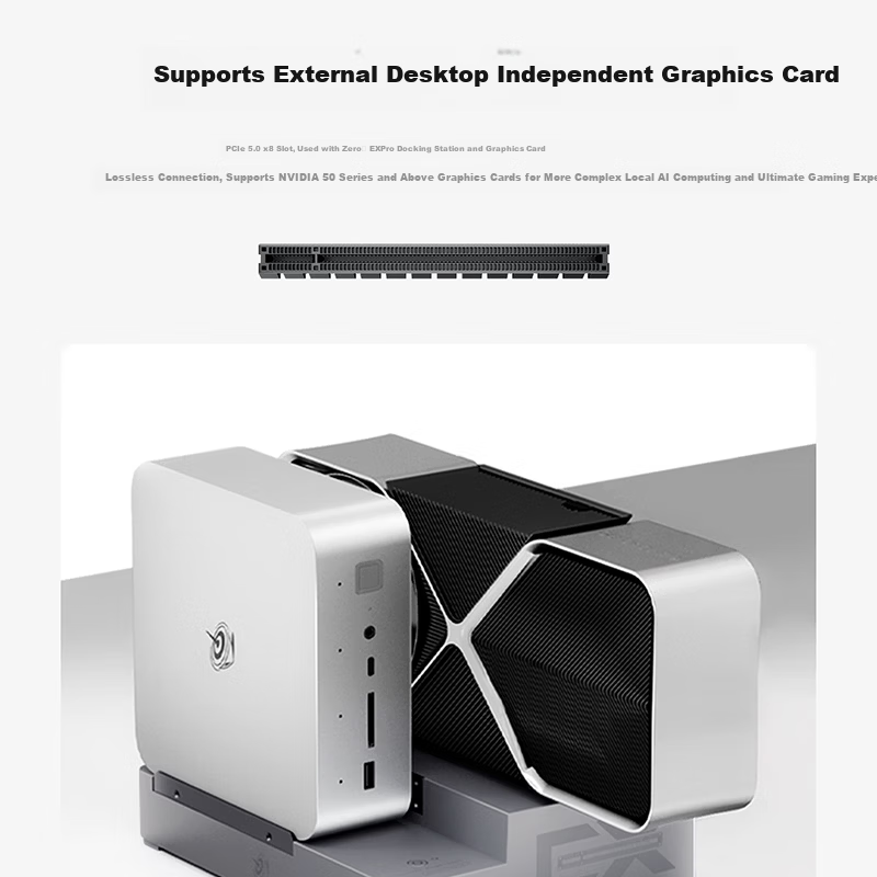 Lingke National Subsidy 15% GTi15Ultra Core Ultra9 285H AI PC Gaming Office Design Mini Desktop Local Deployment Deepseek 32GB/1TB 3
