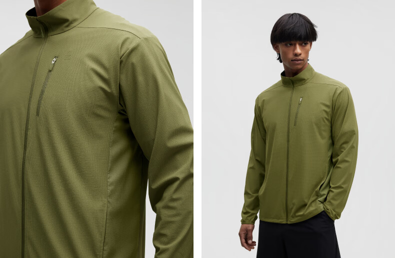 Bananain [Wang Yibo Edition] Liangpi 302UV Air Men's Breathable Stand Collar Jacket Sun Protection Sports Coat New 15