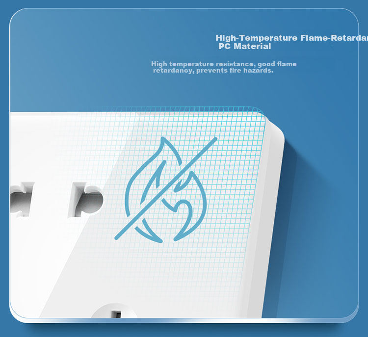 BULL Switch Socket G28 Series, 10A Slanted Five-Hole Socket, 86-Type Socket Panel, G28Z223AS, Pearl White 13