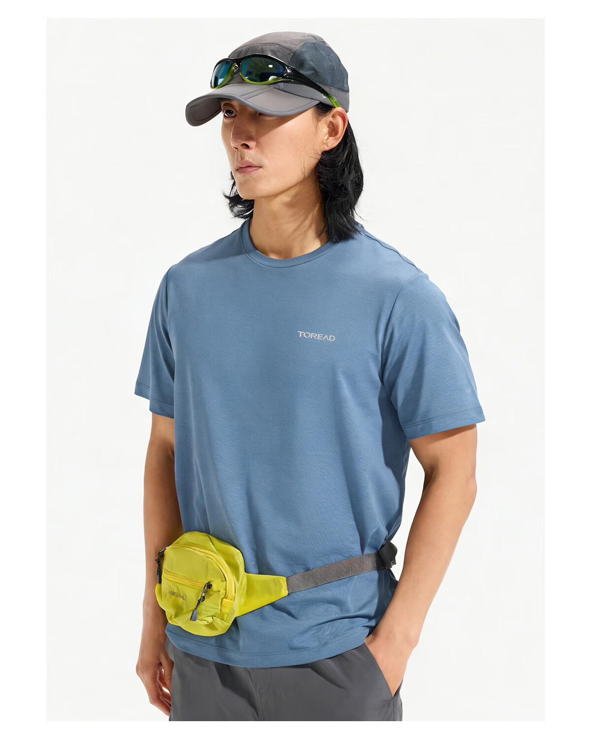 TOREAD Quick-Dry T-Shirt 26 Spring Summer New Couple Breathable Short Sleeve Sun Protection Round Neck Stretch Sports Top TAJJBO81754 20