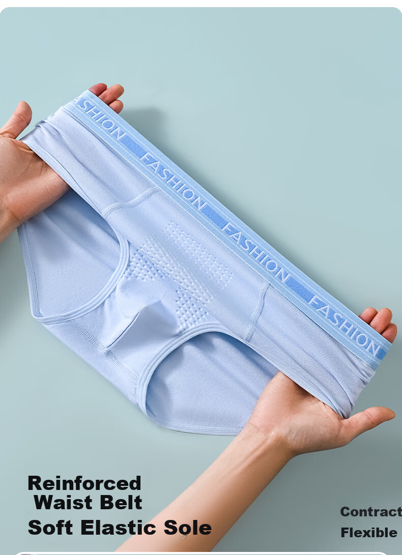 Dingguagua Boys' Cotton Briefs for Adolescents, Youth Period, High School Students, Children's Triangle Underwear 12