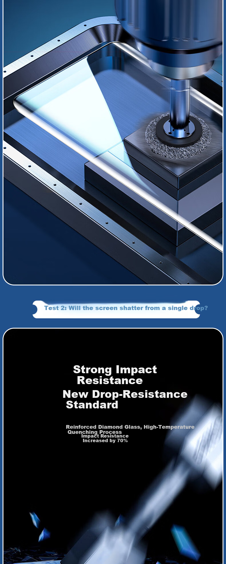 KOOLIFE Anti-Chip Tempered Glass Screen Protector for OPPO Find X9 Ultra, Full Coverage Ultra-Thin HD Anti-Drop and Anti-Fingerprint Film 6