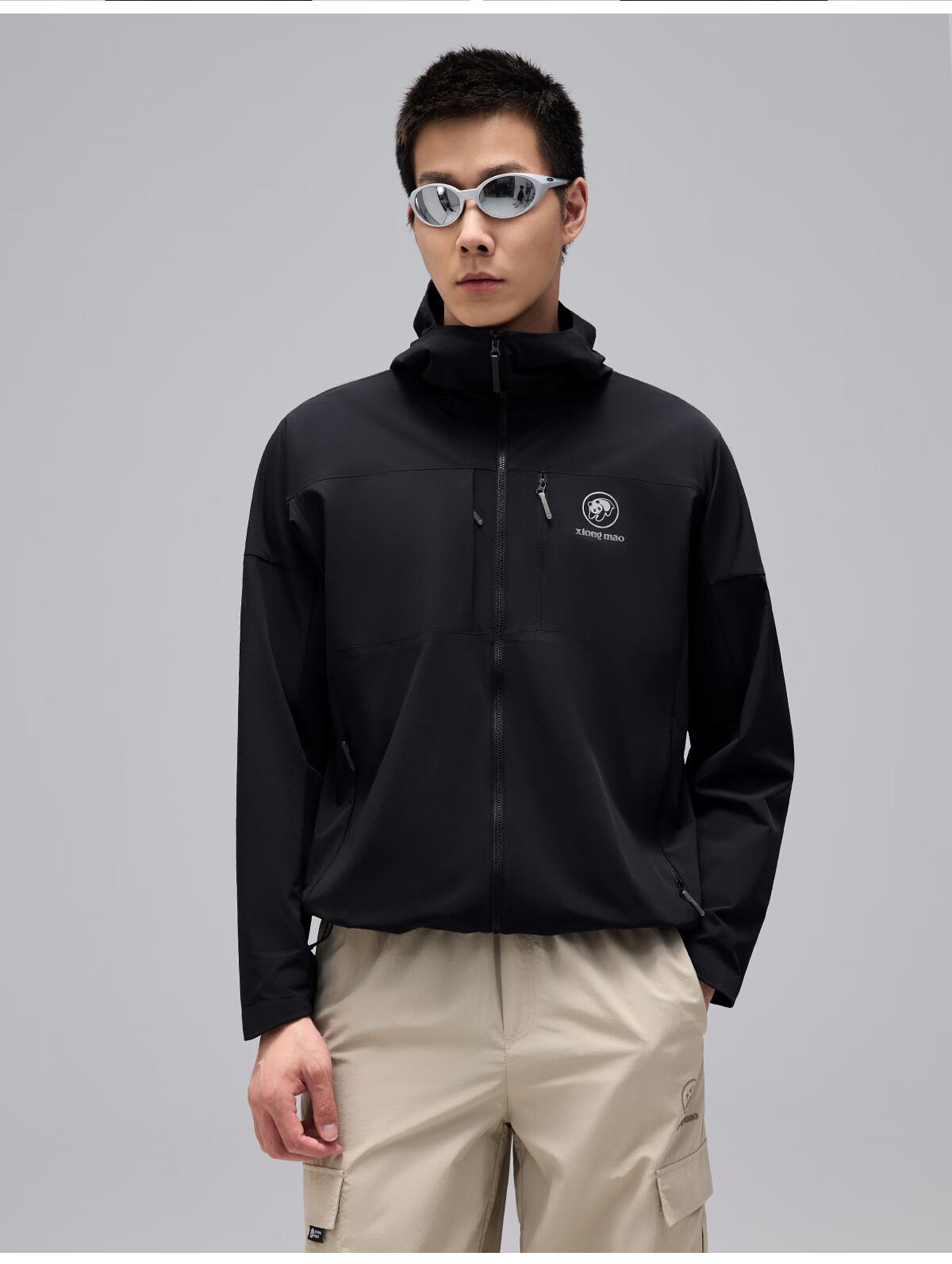 Xiongmao Liu Yifei Same Style [Dunke LT] Outdoor Soft Cordura Shell Jacket, Spring And Summer Windproof Wear-Resistant Coat for Men And Wome 35