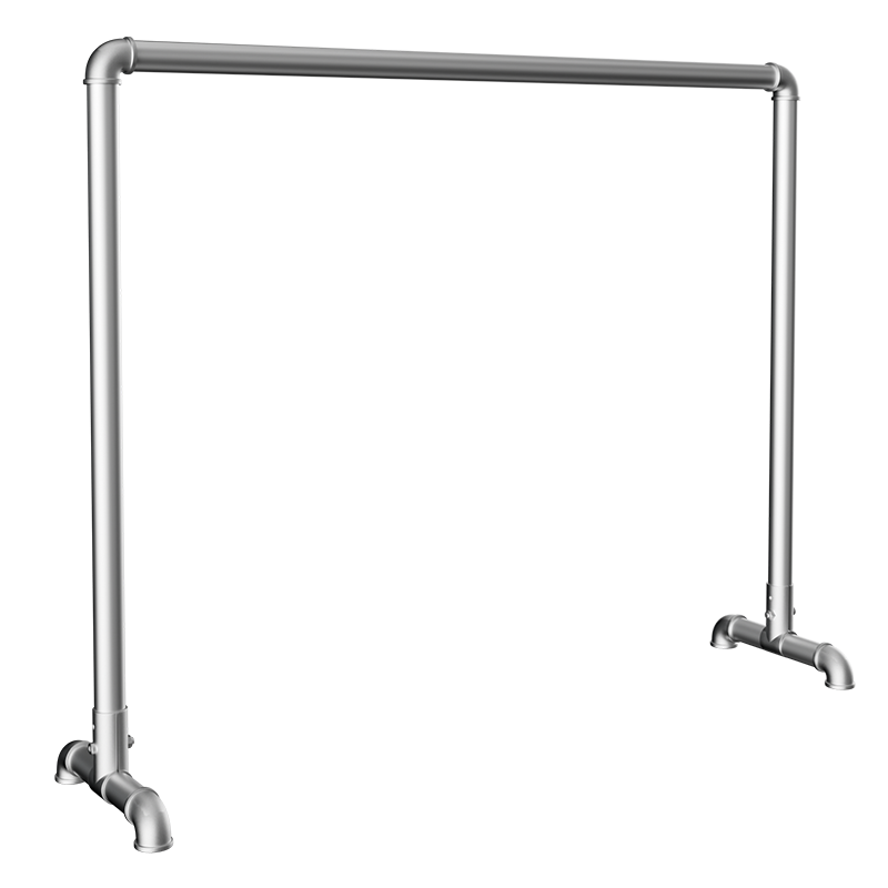 Fengshang Steel Pipe Clothes Drying Rack Balcony Floor-Standing Laundry Rod Simple Outdoor Indoor Clothes Hanger