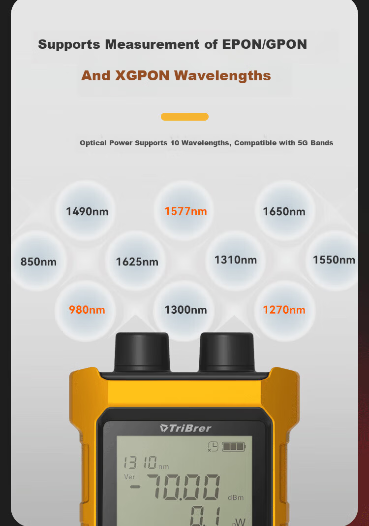 TriBrer Cable Tester Optical Power Meter Red Light Integrated Network Cable Detector Network Analyzer APM300N-CV15 2