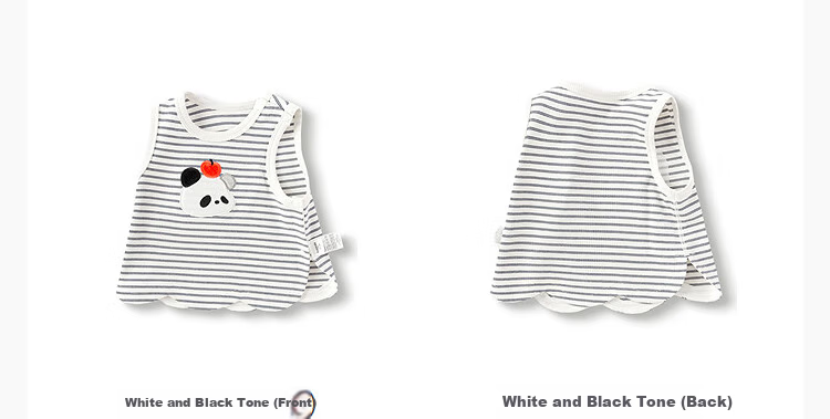 Balabala BalaOne Baby Vest Autumn Wear Cute Fashionable Boys Girls Innerwear Top 6