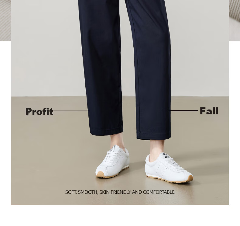 ESE-Y Laisai Cotton Lyocell Scythe Pants Women 26 Spring New Slim Fit Cropped Harem Straight Casual Pants Dark Blue 31 2