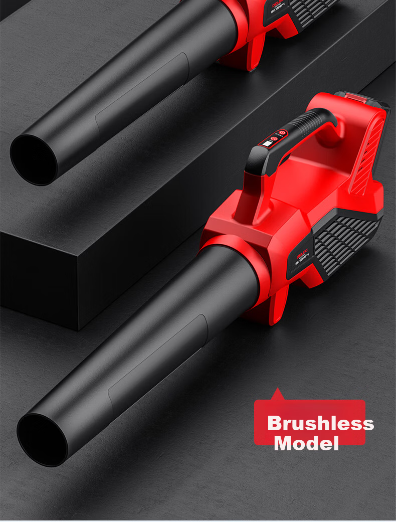 DELIXI ELECTRIC Lithium Battery Hair Dryer Industrial High-Power Fan Rechargeable Blower Snow Blower Dust Removal Household Electric Blowing Tool 4