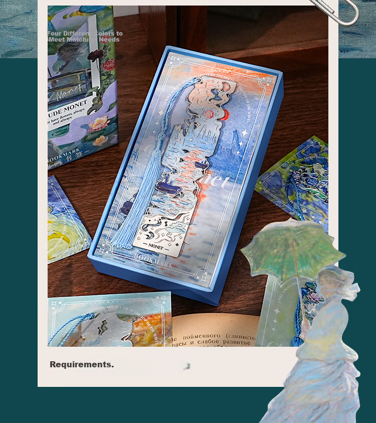 Ziyi Huayang Letter Metal Bookmark Hollow Inspirational High-Value Creative New Year Birthday Gift for Friends Teachers Besties Future is Promising SQ98-01 4