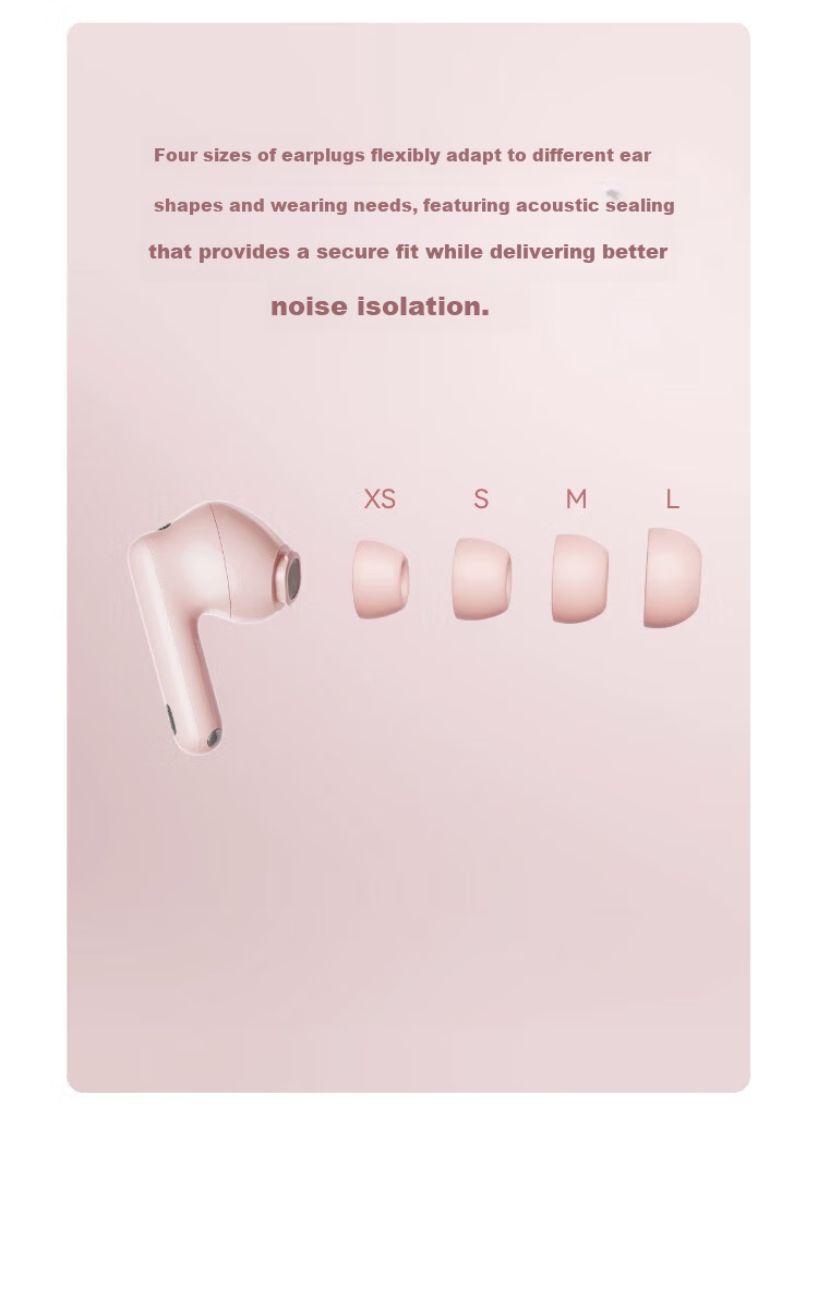 HUAWEI FreeBuds 7i Wireless Bluetooth Noise-Cancelling Earphones Smart Dynamic Noise Cancellation 4.0 Mother-of-Pearl White (Unit: Piece) 10
