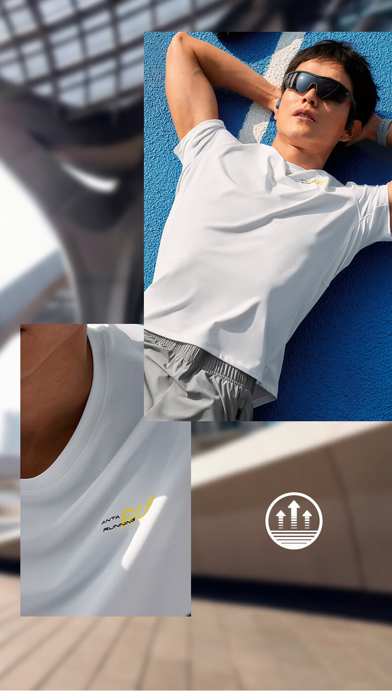 Anta [Fan Zhendong Edition] Zero Pressure Quick-Dry T-Shirt C10 King of Quick-Dry Professional Running Short Sleeve T-Shirt 152625108 16