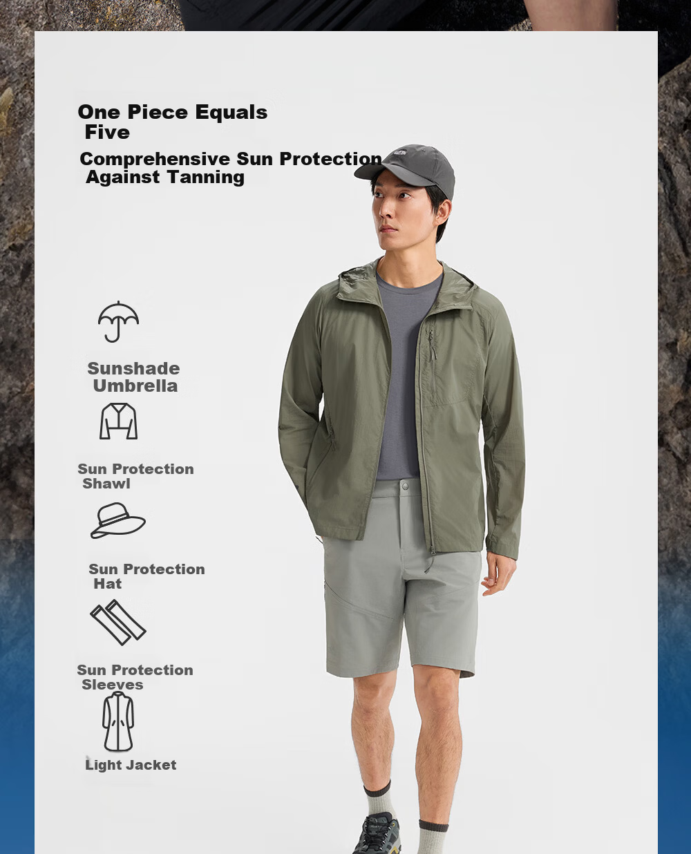 Pelliot Breeze PRO Outdoor Sun Protection Jacket Lightweight Breathable Cooling Summer Coat for Couples 126212048 7