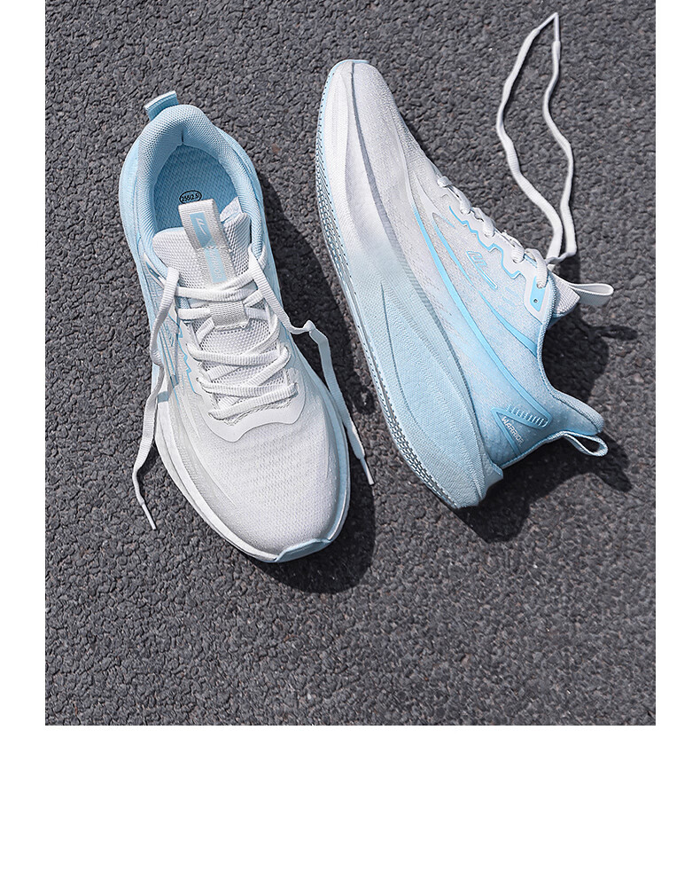 Warrior Men's Sports Shoes 2026 Summer New Casual Breathable Sneakers White Blue Size 41 19
