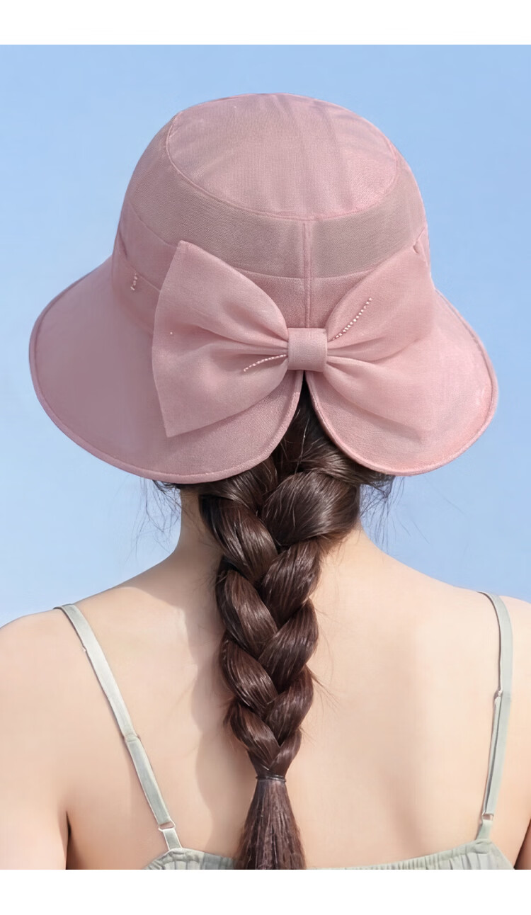 Shanghai Story Women's Silk Sun Hat Spring Summer Mulberry Silk UV Protection Sun Hat Beige Mom Gift 15