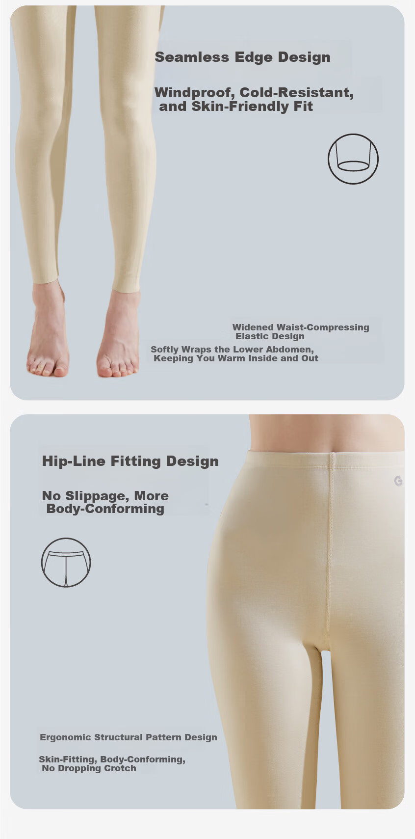 Yuejili Cashmere Protein Base Layer for Men And Women, Couples' Autumn Underwear Set, Seamless Breathable Warm Inner Wear, Moisture-Wicking And Non-Stuffy 13