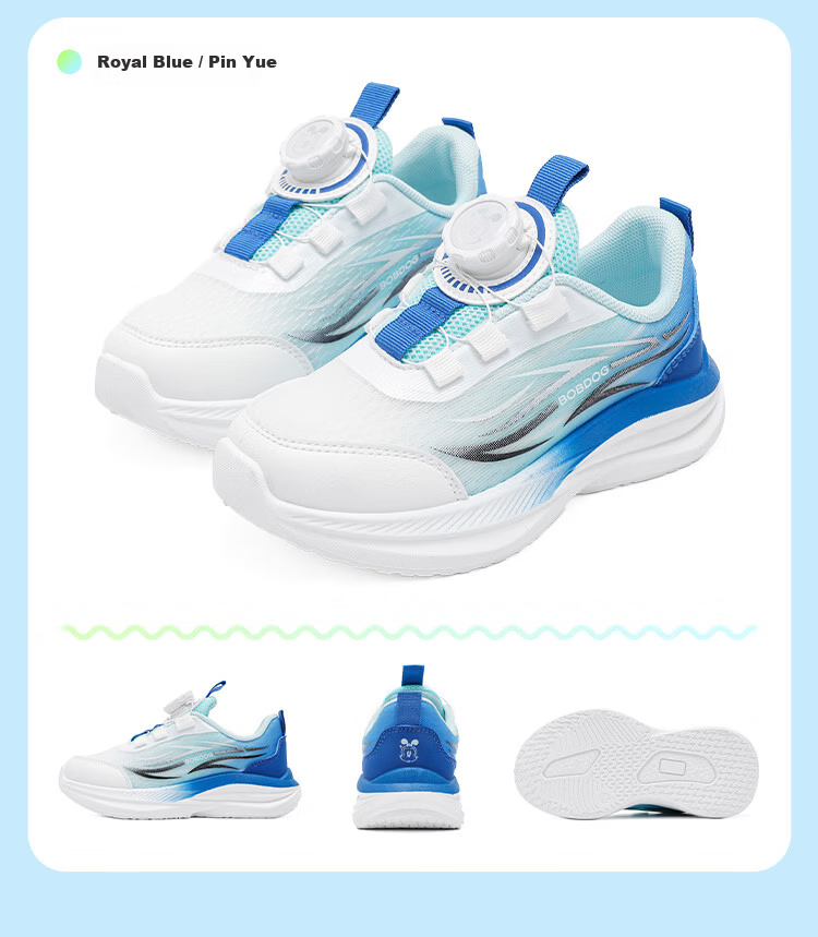 BOBDOG Kids Spring Casual Low-Top Running Shoes Children's Sports Shoes Girls Casual Shoes 102561021 Light Pink/White Size 36 9