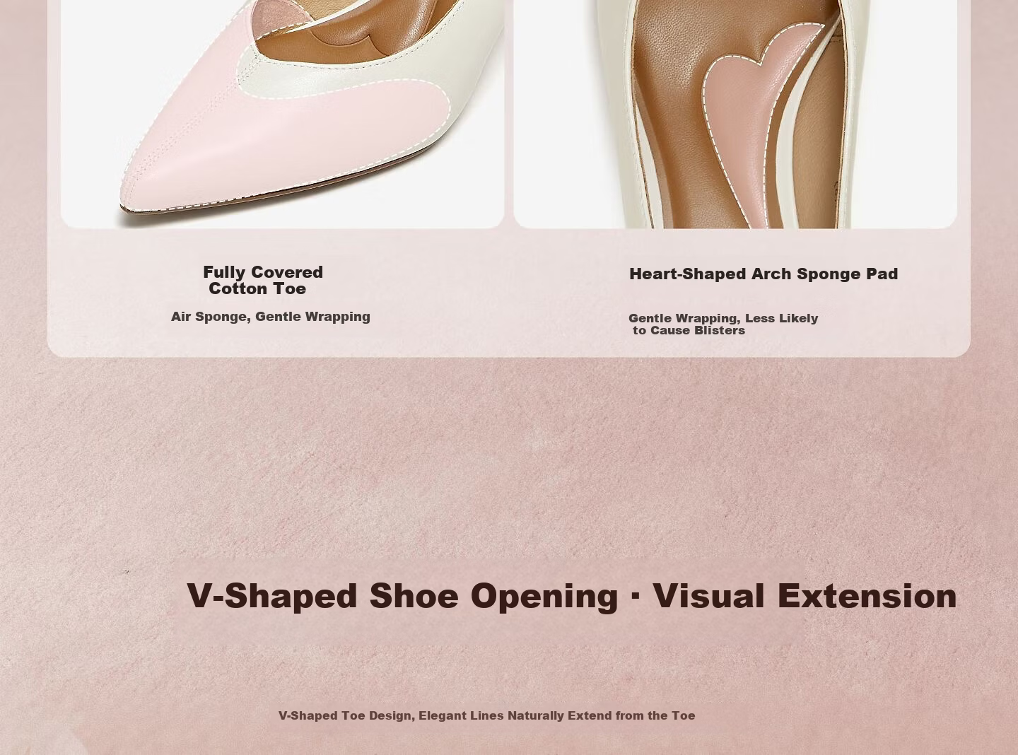 TATA Cat Heel Women's Mid Heel Pointed Toe Pumps 26 Off-White Size 37 13