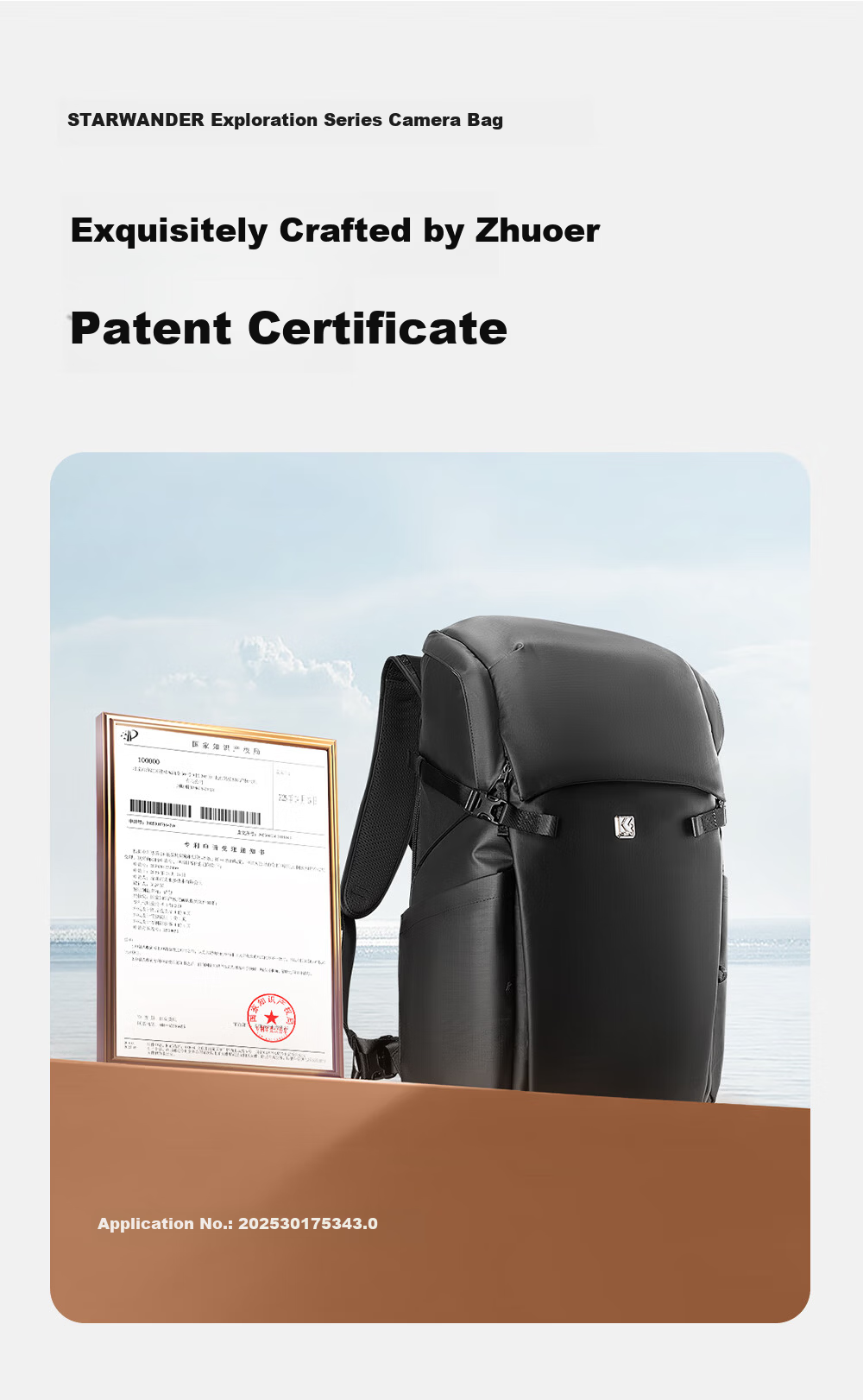 K&F CONCEPT Exploration Series Outdoor Hiking Photography Backpack Professional Carrying System Large Capacity 40L Travel Outdoor Hiking Multifunctional Camera Bag 7