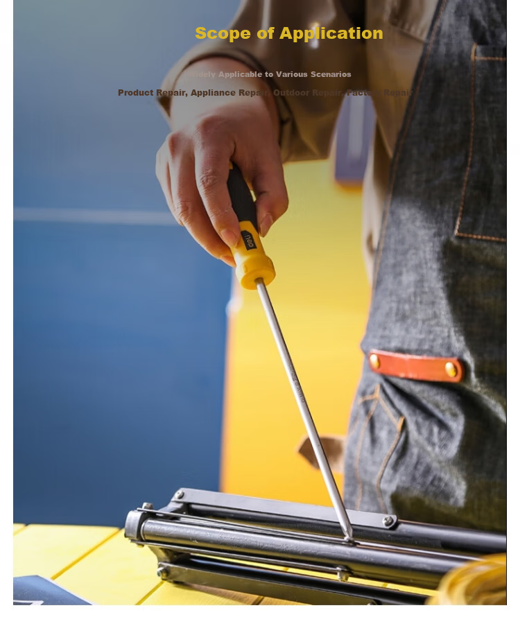Deli Tool Torpedo Handle Phillips Screwdriver SUP11 (Yellow) PH2x200mm DL636200 7