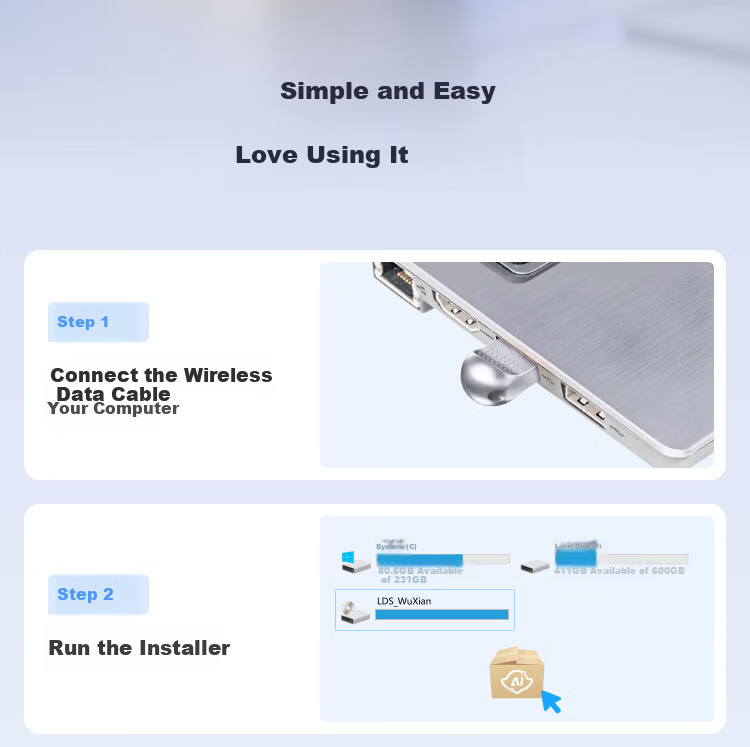 Lu Master AiNas Wireless Data Cable NAS Remote Sharing Transmission Photo Backup Video Upload Movie Playback PC Interconnection 3