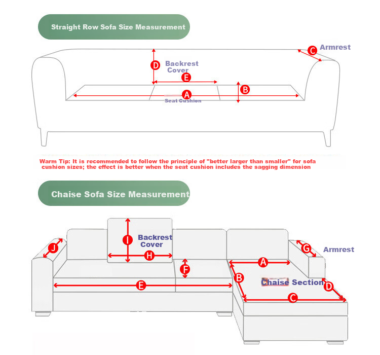 AVIVI Pure Cotton Sofa Cushion, All-Season Sofa Cover, Non-Slip Sofa Slipcover, Throw Pillow, Bay Window Pad, 90*210cm, Youra 9