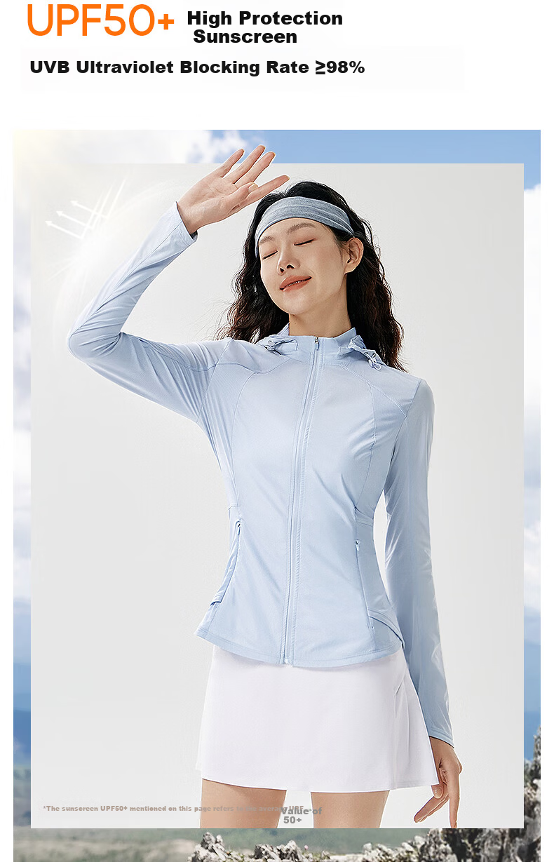 MOLY VIVI Lightweight Mermaid Slim Fit Sunscreen Jacket for Women Summer New Fashion UV Protection Coat Magic Vivi 7