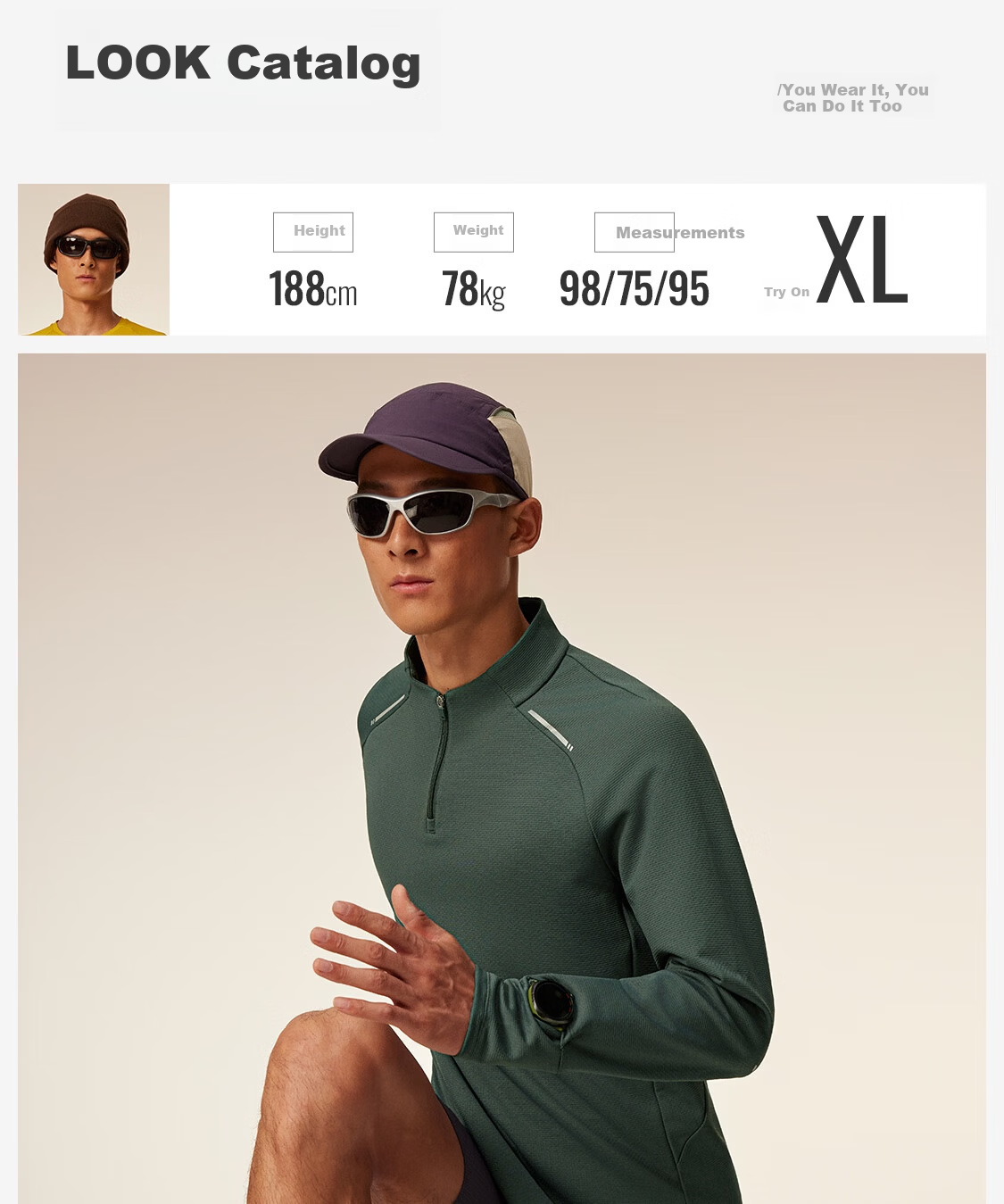 Keep Men's Sports T-Shirt Autumn Winter Breathable Quick-Dry Gym Half-Zip Stand Collar Running Long Sleeve Tee 8814 16