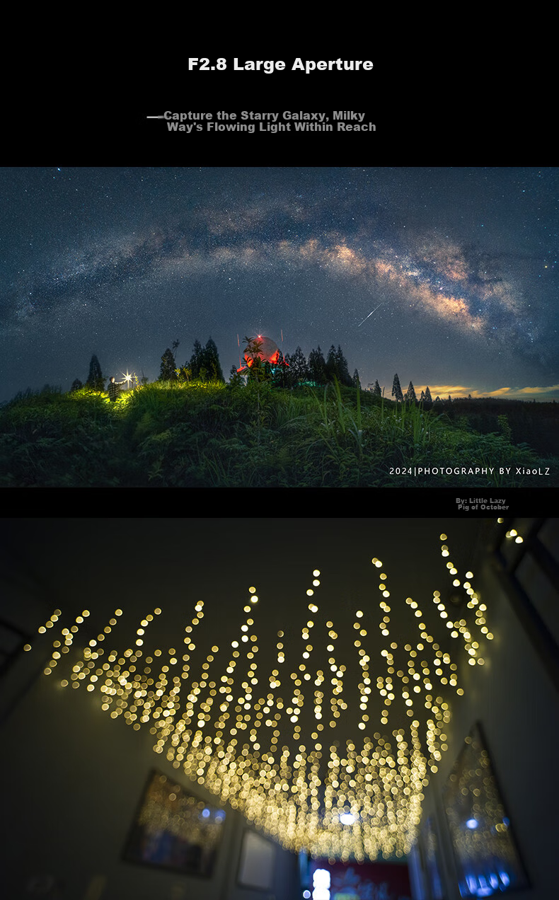 Brightin Star 16mm F2.8 Full-Frame Ultra Wide-Angle Landscape Architecture Astrophotography Mirrorless Lens for Sony E-Mount 6