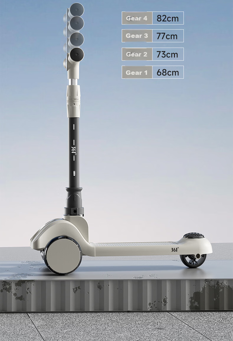 361° Kids Scooter 1-3-6-12 Years Old Sit and Ride Boys Girls Kick Scooter Gift 611A 17