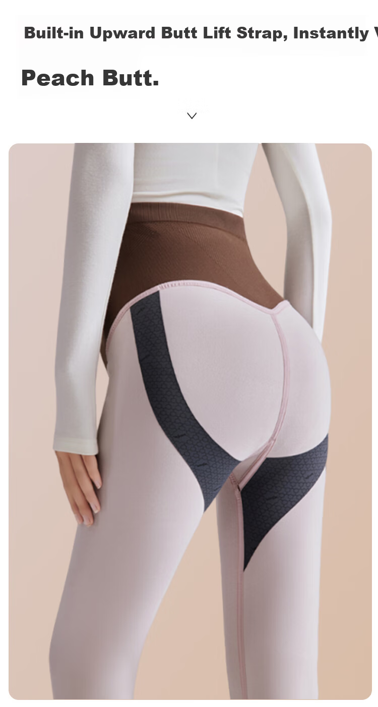 Zaisuo Maternity Thermal Fleece Lined Yoga Shark Pants with Camellia Oil Moisturizing Seamless Supportive Maternity Leggings 3